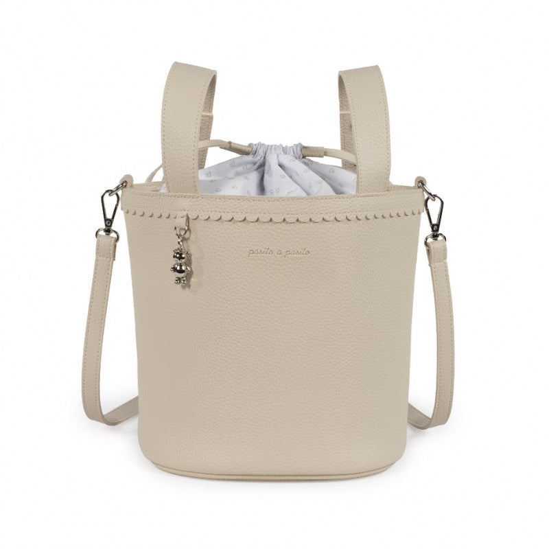 Borsa Bucket Icon Cream