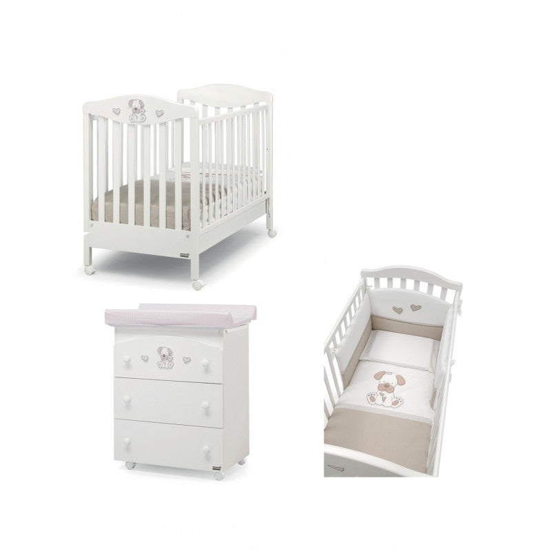 Set Cameretta Lucky Erbesi Tortora