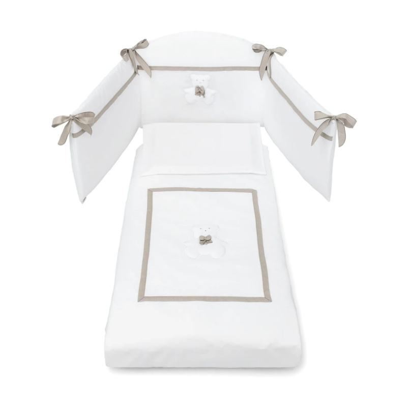 Cameretta Erbesi Dudu Bianco Tortora - 3