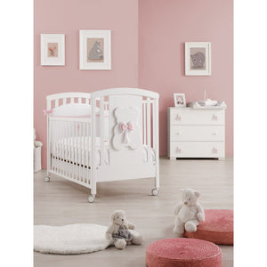 Cameretta Erbesi Dudu Bianco Rosa