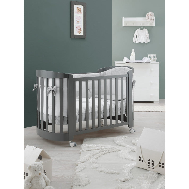 Lettino Evolutivo Sweet Erbesi Completo Grigio