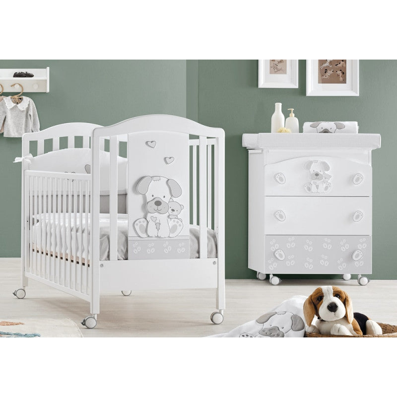 Cameretta Jack Erbesi Bianco Grigio