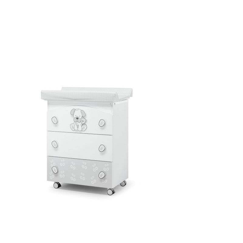 Cameretta Jack Erbesi Bianco Grigio - 4