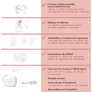 Tiralatte Elettrico Mani Libere Suavinex - 7