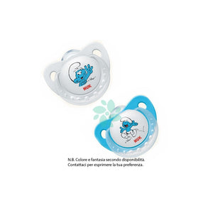 Succhietto Silicone Puffi 6/18 MESI