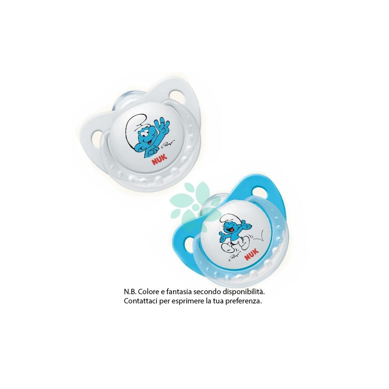 Succhietto Silicone Puffi 6/18 MESI