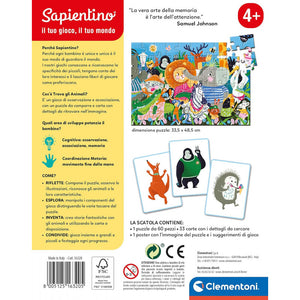 Clementoni Sapientino Cerca e Trova Animali - 4