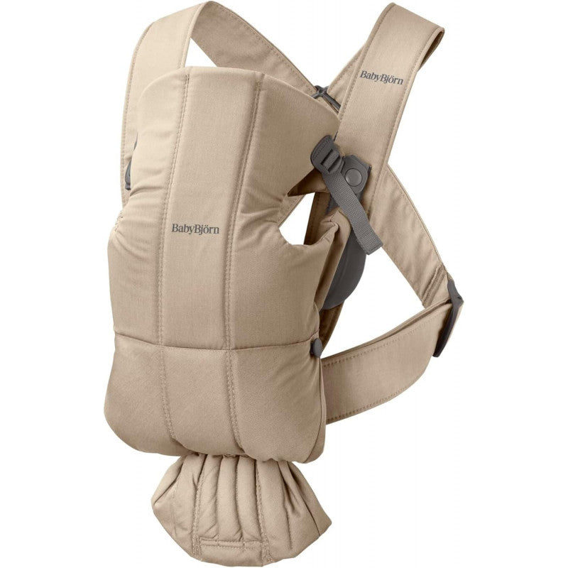 BabyBjorn Marsupio Mini Cotone Beige