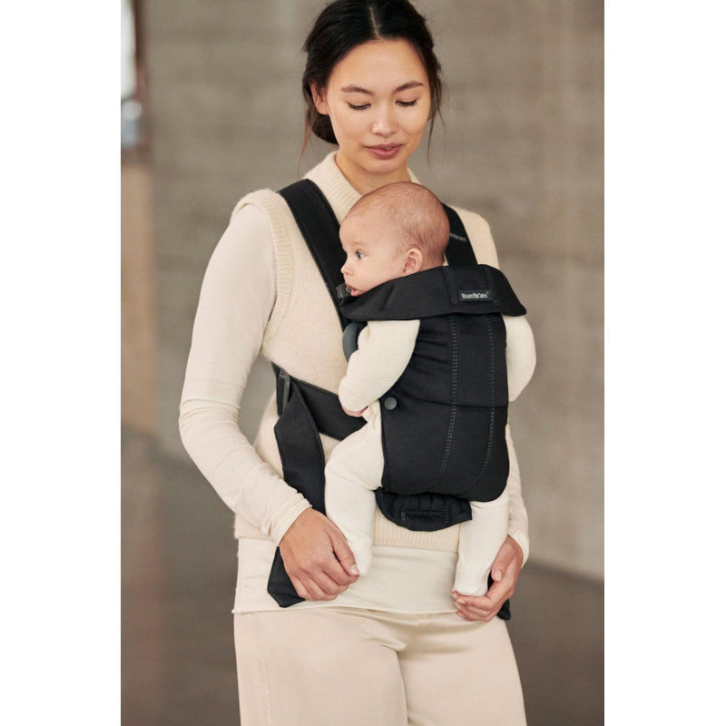 BabyBjorn Marsupio Mini Cotone Black - 2
