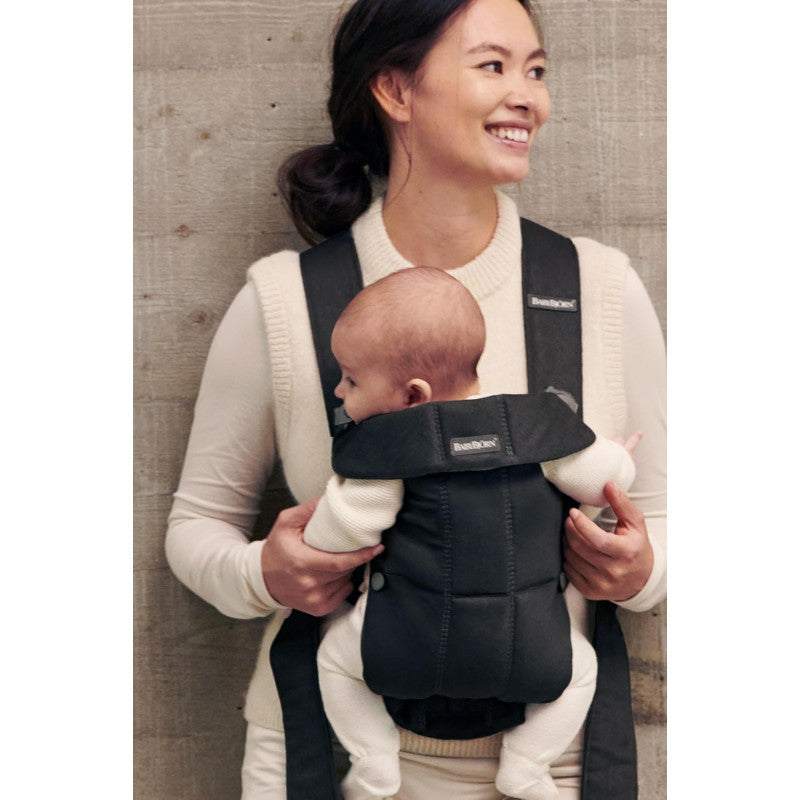 BabyBjorn Marsupio Mini Cotone Black - 3