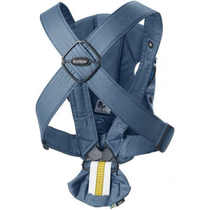 BabyBjorn Marsupio Mini Cotone Vintage Indigo - 2