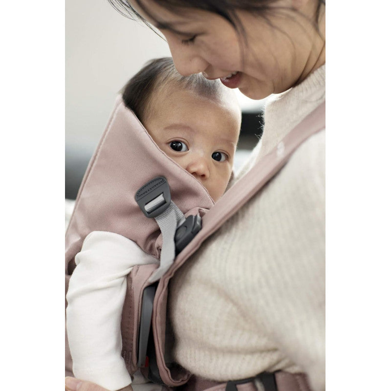 BabyBjorn Marsupio Mini Cotone Rosa dusty - 2