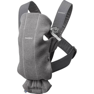 BabyBjorn Marsupio Mini Jersey 3D Grigio Scuro