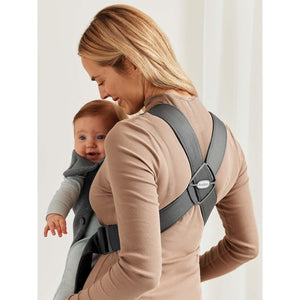 BabyBjorn Marsupio Mini Jersey 3D Grigio Scuro - 3