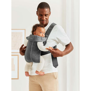 BabyBjorn Marsupio Mini Jersey 3D Grigio Scuro - 5