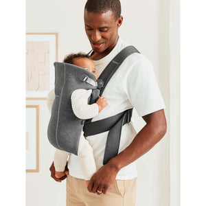 BabyBjorn Marsupio Mini Jersey 3D Grigio Scuro - 6