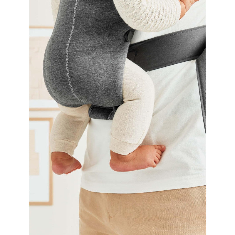 BabyBjorn Marsupio Mini Jersey 3D Grigio Scuro - 8