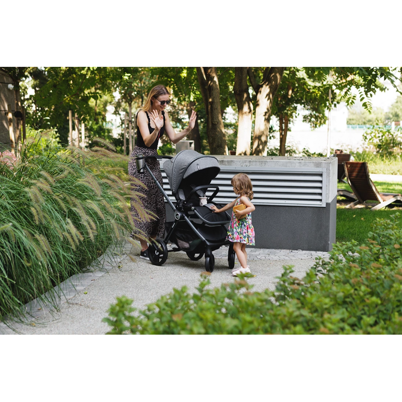 lsbjorn Kidnort - Passeggino Reversibile Grey - 12