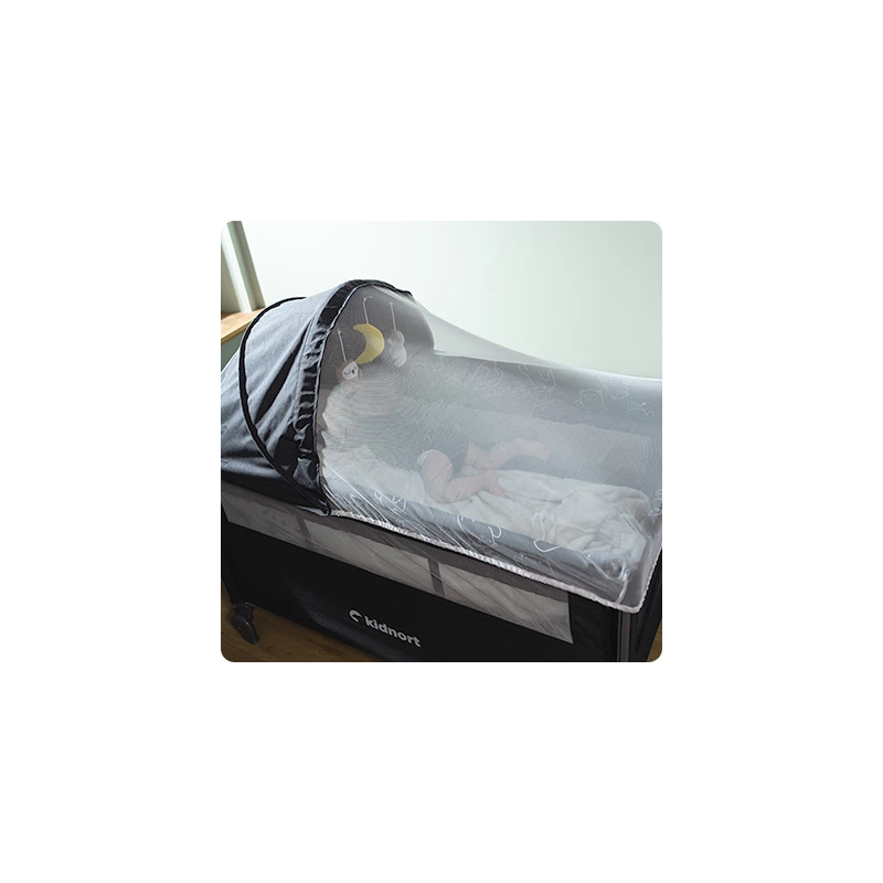 Lettino Da Campeggio Kidnort Stugan Grey - 3