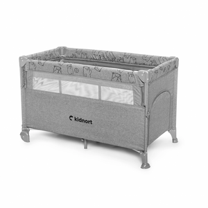 Lettino Da Campeggio Kidnort Stugan Light Grey - 11