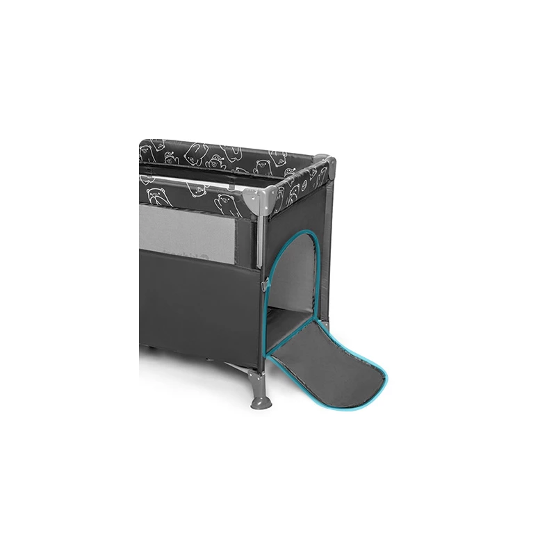 Lettino Co-sleeping Kidnort Naste Grey - 5
