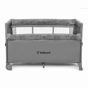 Lettino Co-sleeping Kidnort Naste Light Grey - 3
