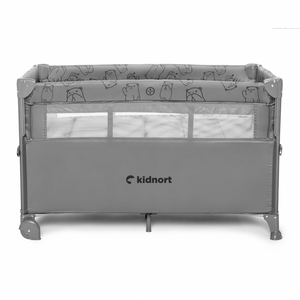Lettino Co-sleeping Kidnort Naste Light Grey - 8