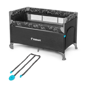 Lettino Co-sleeping Kidnort Naste Grey - 9