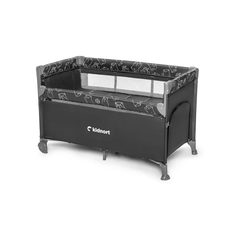 Lettino Co-sleeping Kidnort Naste Grey - 12