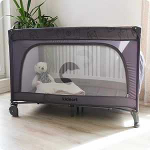 Lettino Da Campeggio Grotta Kidnort Light Grey - 6