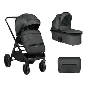 Passeggino Duo Tiffany Kikkaboo Dark Grey