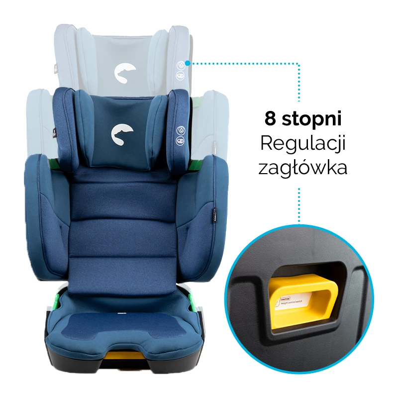 Seggiolino auto Mane Kidnort Blue - 6