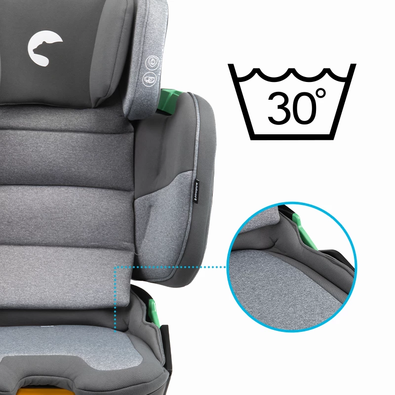 Seggiolino auto Pieghevole Mane Kidnort Grey - 5