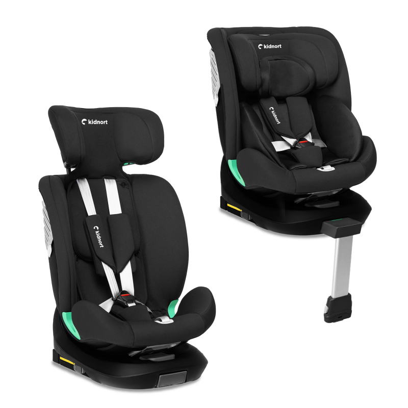 Seggiolino Auto Radjur Kidnort Black - 5