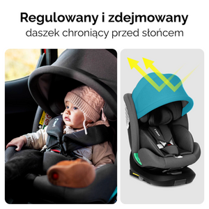 Seggiolino Auto Radjur Kidnort Black - 9