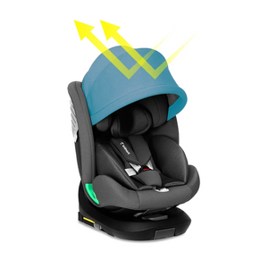 Seggiolino Auto Radjur Kidnort Grey - 4