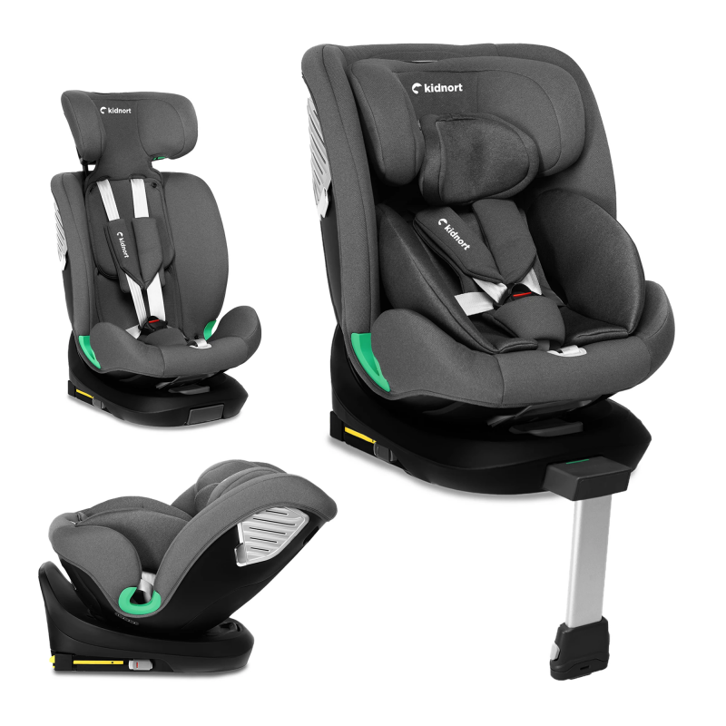 Seggiolino Auto Radjur Kidnort Grey
