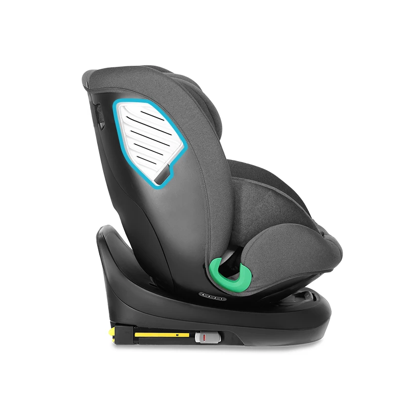 Seggiolino Auto Radjur Kidnort Grey - 6