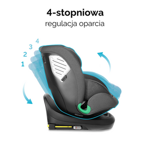 Seggiolino Auto Radjur Kidnort Grey - 10