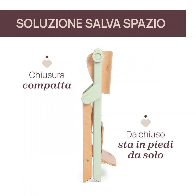 Sedia Evolutiva Chicco Meraviglia Olive - 2