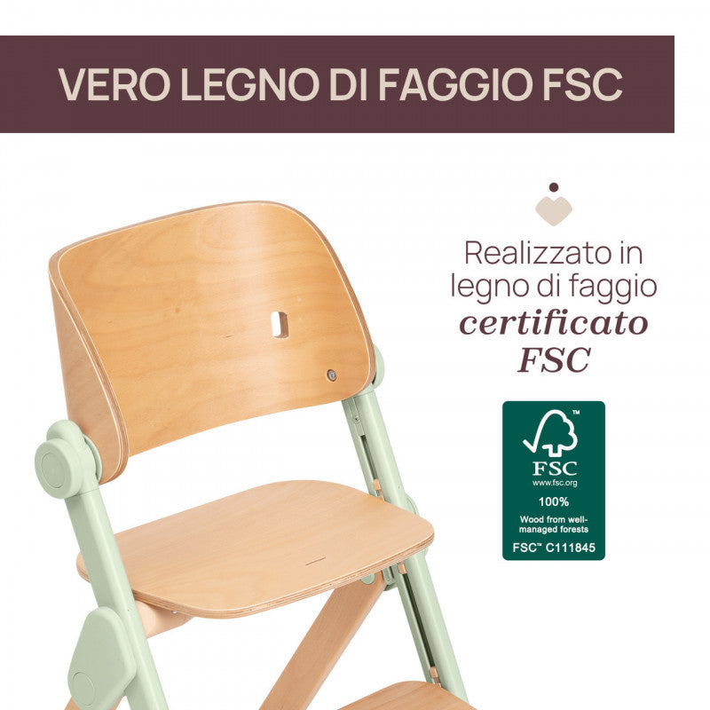 Sedia Evolutiva Chicco Meraviglia Olive - 3