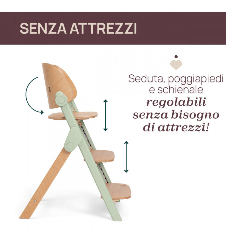 Sedia Evolutiva Chicco Meraviglia Olive - 4