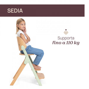 Sedia Evolutiva Chicco Meraviglia Olive - 5