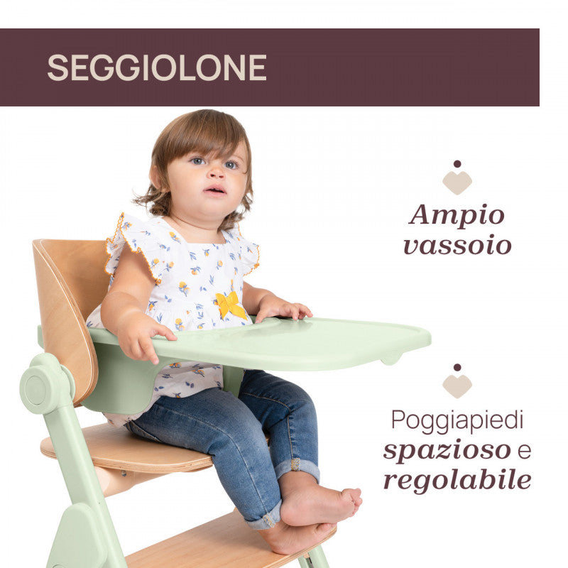 Sedia Evolutiva Chicco Meraviglia Olive - 6