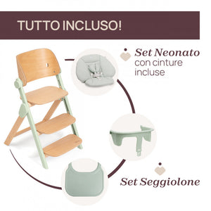 Sedia Evolutiva Chicco Meraviglia Olive - 8