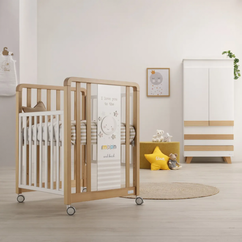 Lettino Glam moon 9in1 Azzurra Design - 3