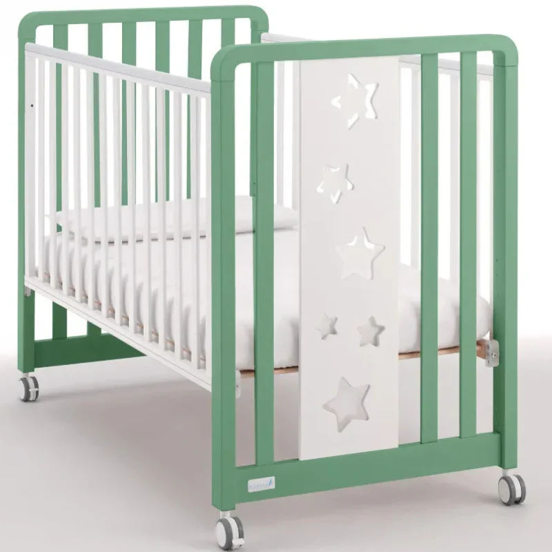 Lettino Azzurra Design Glam 9ni1 Stelle Salvia Bianco - 3