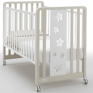 Lettino Azzurra Design Glam 9ni1 Stelle Avana Bianco - 2