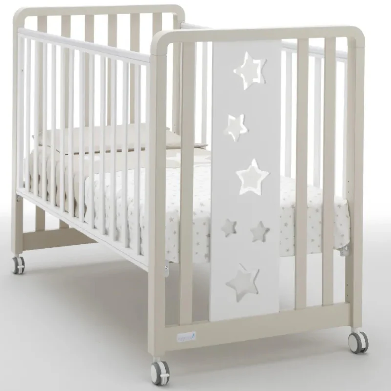 Lettino Azzurra Design Glam 9ni1 Stelle Avana Bianco - 2