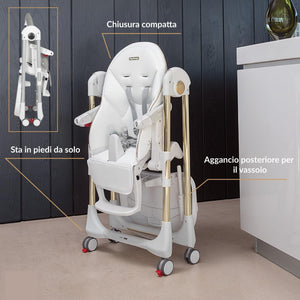 Prima Pappa Follow Me Plus Peg Perego Ice - 4
